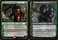 Garruk Relentless // Garruk, the Veil-Cursed - Foil